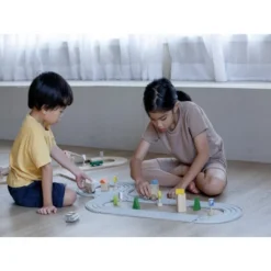 Plantoys| Rubber Road & Rail Set - Medium -Toy Store GUEST b585b18d d8d1 4ba0 9b3d 98aa83b41518