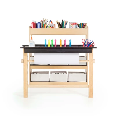 Guidecraft Kids' Deluxe Art Center 7 Guidecraft Kids' Deluxe Art Center - Image 5