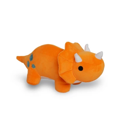 Avocatt Orange Triceratops Plush 4 Avocatt Orange Triceratops Plush - Image 2