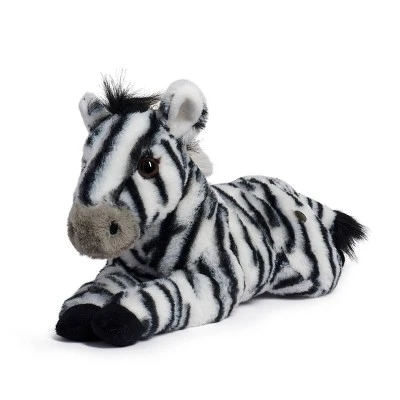 FAO Schwarz 15" Adopt A Wild Pal Zebra Toy Plush 6 FAO Schwarz 15" Adopt A Wild Pal Zebra Toy Plush - Image 4