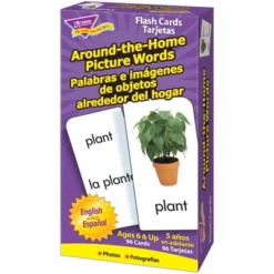 TREND Around-the-Home/Palabras (EN/SP) Skill Drill Flash Cards 8 TREND Around-the-Home/Palabras (EN/SP) Skill Drill Flash Cards -Toy Store GUEST b912dbaf 59e7 4594 a4ea f5981372e8a7