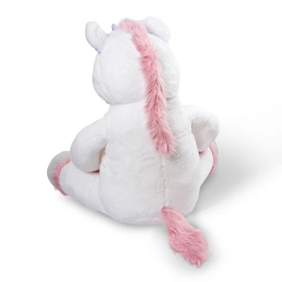 Melissa & Doug Jumbo Gentle Unicorn Stuffed Animal 8 Melissa & Doug Jumbo Gentle Unicorn Stuffed Animal - Image 6