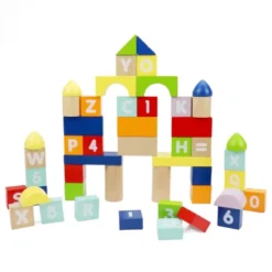 Leo & Friends Count And Spell Block 50-Piece Set
