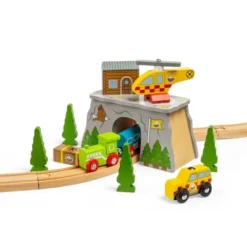 Bigjigs Rail Mountain Rescue Wooden Railway Train Set Accessory -Toy Store GUEST ba14dd40 952a 4e4f aca9 79b561263c87