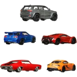 Hot Wheels Premium Fast & Furious Bundle, 5 Premium Cars -Toy Store GUEST ba372873 acaa 4130 8f1d 4a8c7959ffa4