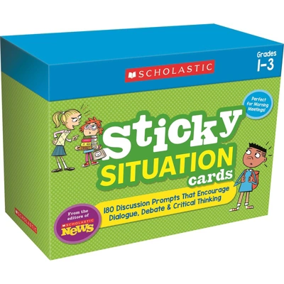 Scholastic Teacher Resources Scholastic News Sticky Situation Cards: Grades 1-3 3 Scholastic Teacher Resources Scholastic News Sticky Situation Cards: Grades 1-3