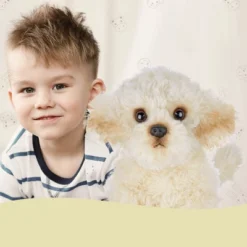 Bearington Bisquit Plush Labradoodle Stuffed Animal Puppy Dog, 13 Inch -Toy Store GUEST bbbb1f32 f586 4a8a aafe d0e768488056