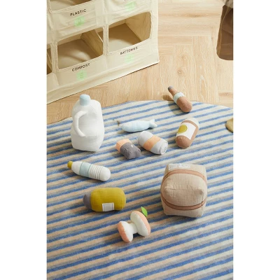 Recycling Plush Play Set Live Green - Wonder & Wise 5 Recycling Plush Play Set Live Green - Wonder & Wise - Image 3