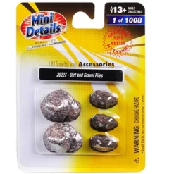 Dirt And Gravel Piles 5 Piece Accessory Set For 1/87 (HO) Scale Models By Classic Metal Works 5 Dirt And Gravel Piles 5 Piece Accessory Set For 1/87 (HO) Scale Models By Classic Metal Works -Toy Store GUEST bd4a7281 b3b0 4f2f 8d20 798e738dda94