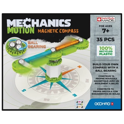 Geomag Mechanics Compass Recycled, 35 Pieces 3 Geomag Mechanics Compass Recycled, 35 Pieces