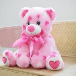 Bearington Pink Plush Stuffed Animal Teddy Bear With Hearts, 8.5 Inches 10 Bearington Pink Plush Stuffed Animal Teddy Bear With Hearts, 8.5 Inches -Toy Store GUEST c0bc0578 75d5 451c 8ed5 1cc5f44572b3