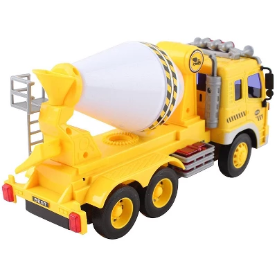 Link Worldwide Ready! Set! Play! Pull Back Powered Cement Mixer Truck Toy With Lights And Sounds 3 Link Worldwide Ready! Set! Play! Pull Back Powered Cement Mixer Truck Toy With Lights And Sounds