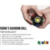Brand Partners Group Rubiks Cube Rainbow Ball Color Matching Puzzle