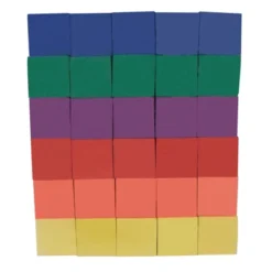 Teacher Created Resources® Foam Color Cubes, 1in, 30 Pieces