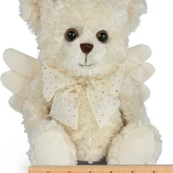 Bearington Peace Plush Stuffed Animal Angel Teddy Bear, 12" -Toy Store GUEST c33dd0b1 2eb8 4e34 93c3 9923e92300ad