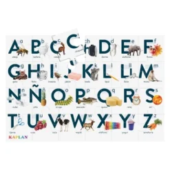 Kaplan Early Learning Alphabet - El Alfabeto - Spanish Floor Puzzle - 24 Pieces