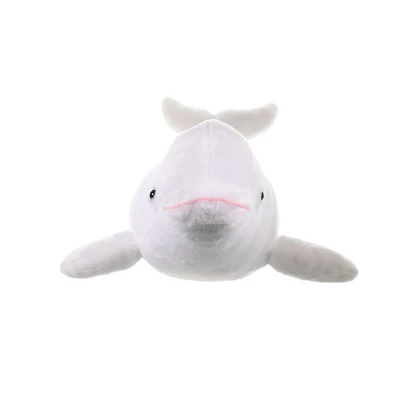 Wild Republic Cuddlekins Beluga Whale Stuffed Animal, 12 Inches 3 Wild Republic Cuddlekins Beluga Whale Stuffed Animal, 12 Inches