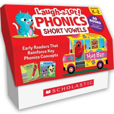 Scholastic Laugh-A-Lot Phonics: Short Vowels (Classroom Set) 3 Scholastic Laugh-A-Lot Phonics: Short Vowels (Classroom Set)