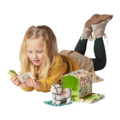 Manhattan Toy Bed & Biscuit Lhasapoo Plush Puppy Dog & Keepsake Dog House With Mini-Storybook In Hidden Drawer -Toy Store GUEST c531e1b3 0fe5 4a7e b3f0 3fd744559a58