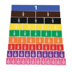Learning Advantage Fraction/Decimal Tiles, Set Of 51