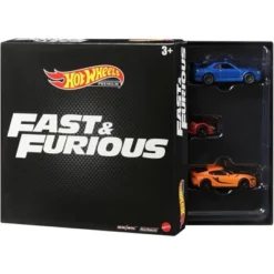Hot Wheels Premium Fast & Furious Bundle, 5 Premium Cars