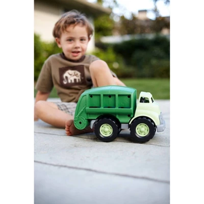 Green Toys Recycling Truck - Green 6 Green Toys Recycling Truck - Green - Image 4