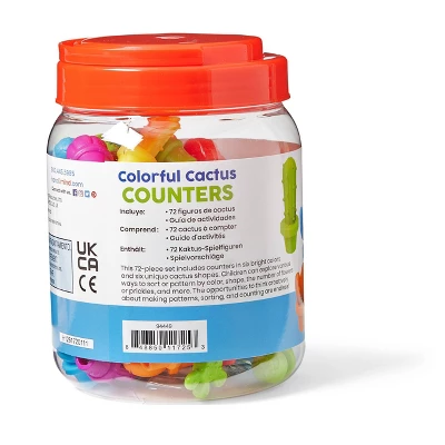 Hand2Mind Colorful Cactus Counters 3 Hand2Mind Colorful Cactus Counters
