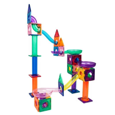 Picasso Tiles Magnetic Marble Run 100pc Building Set 6 Picasso Tiles Magnetic Marble Run 100pc Building Set - Image 4