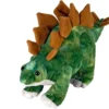 Wild Republic Dinosauria Mini Stegosaurus Stuffed Animal, 10 Inches