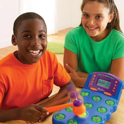 Learning Resources Light N Strike Electronic Math Game, Ages 6+ 4 Learning Resources Light N Strike Electronic Math Game, Ages 6+ - Image 2