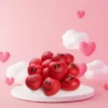 Neliblu 3" Valentines Day Hearts Smile Face Squeeze Stress Relief Heart Shape Stress Ball, Red 12-Pack