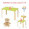 Costway 3 Piece Kids Wooden Table And 2 Chairs Set Children Activity Art Desk Furniture/Activity Art Desk Furniture -Toy Store GUEST cc634753 a3c3 4860 a6e1 e24275288554