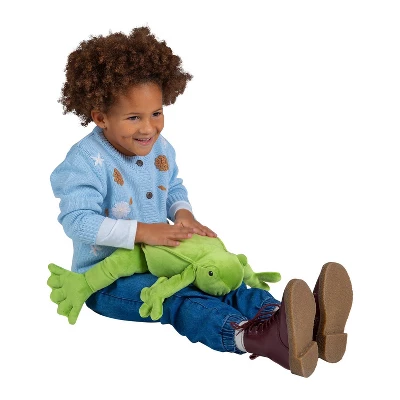 Manhattan Toy Velveteen Fidgety Frog Pond Life Toy Stuffed Animal, 14" 7 Manhattan Toy Velveteen Fidgety Frog Pond Life Toy Stuffed Animal, 14" - Image 5