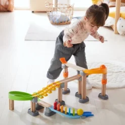 HABA Kullerbu Melody Dominoes Rolling Ball Track Play Set With Xylophone And Stairs For Ages 2+ -Toy Store GUEST ccf6c49a 1bcb 4081 a78f 94e1608105de