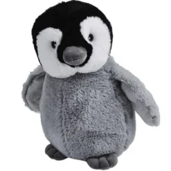 Wild Republic Ecokins Emperor Penguin Chick Stuffed Animal, 12 Inches