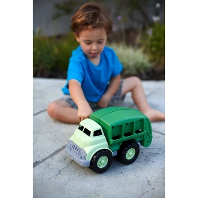Green Toys Recycling Truck - Green 8 Green Toys Recycling Truck - Green - Image 6