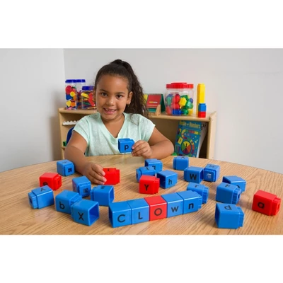 Didax Jumbo Unifix Alphabet Cubes, Set Of 30 4 Didax Jumbo Unifix Alphabet Cubes, Set Of 30 - Image 2