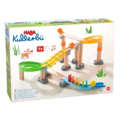 HABA Kullerbu Melody Dominoes Rolling Ball Track Play Set With Xylophone And Stairs For Ages 2+ -Toy Store GUEST ce128e44 b759 4497 a88b a9ca5b01b442