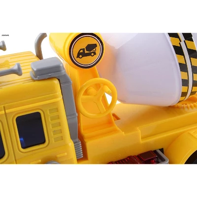 Link Worldwide Ready! Set! Play! Pull Back Powered Cement Mixer Truck Toy With Lights And Sounds 4 Link Worldwide Ready! Set! Play! Pull Back Powered Cement Mixer Truck Toy With Lights And Sounds - Image 2