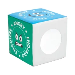 ECR4Kids SoftZone Trilingual Emotion Cube With Mirror, Social/Emotional Learning Toy -Toy Store GUEST ce808769 e81d 44fc 967d 1876c3027819