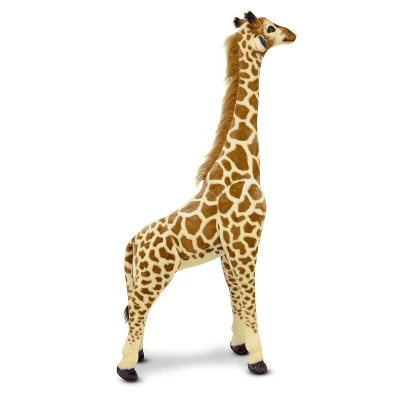 Melissa & Doug Giant Giraffe - Lifelike Stuffed Animal 5 Melissa & Doug Giant Giraffe - Lifelike Stuffed Animal - Image 3