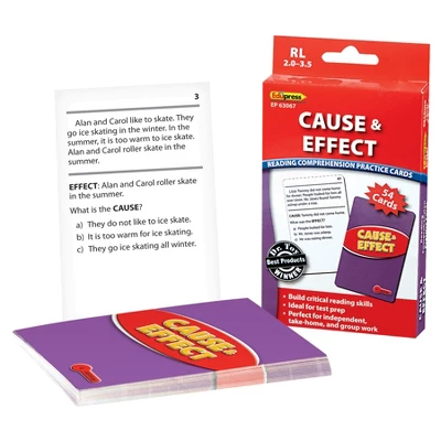 Edupress Cause & Effect Practice Cards, Levels 2.0-3.5 4 Edupress Cause & Effect Practice Cards, Levels 2.0-3.5 - Image 2