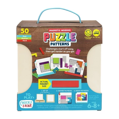Chuckle & Roar Magnetic Wooden Logic Kids Puzzles - 41pc 4 Chuckle & Roar Magnetic Wooden Logic Kids Puzzles - 41pc - Image 2