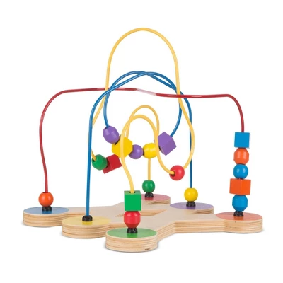 Melissa & Doug Classic Bead Maze - Wooden Educational Toy 5 Melissa & Doug Classic Bead Maze - Wooden Educational Toy - Image 3