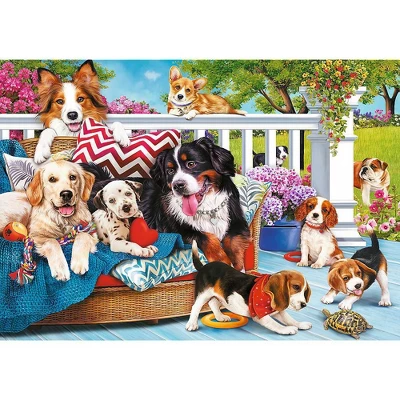 Trefl Cuteness Overload: Doggy Love Jigsaw Puzzle - 1000pc 4 Trefl Cuteness Overload: Doggy Love Jigsaw Puzzle - 1000pc - Image 2