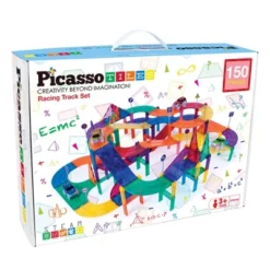 Picasso Tiles Magnetic Race Track 150pc Building Set -Toy Store GUEST d295f247 633c 4aa9 937e a057a3eabffa