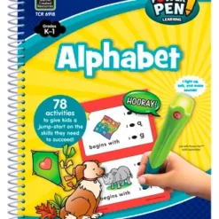 Teacher Created Resources Power Pen Learning Book, Alphabet, Grades K To 1