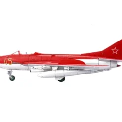 Mikoyan-Gurevich MiG-19S Farmer C Fighter Aircraft "Yellow 45" "Wing" Series 1/72 Diecast Model By Panzerkampf
