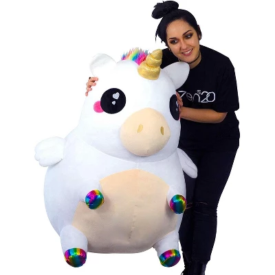 Se7en20 Glitter Galaxy Rainbow Unicorn 48 Inch Stuffed Animal Plush 4 Se7en20 Glitter Galaxy Rainbow Unicorn 48 Inch Stuffed Animal Plush - Image 2