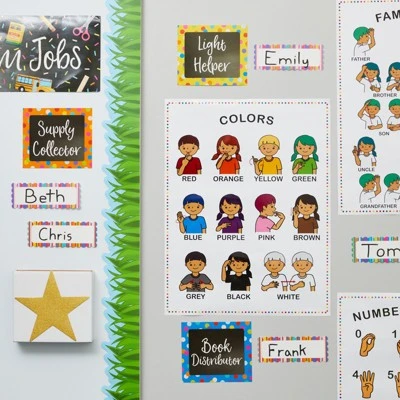 Bright Creation Sign Language Posters For Kids, Teacher Classroom Supplies (13 X 17 In, 8 Pack) 3 Bright Creation Sign Language Posters For Kids, Teacher Classroom Supplies (13 X 17 In, 8 Pack)